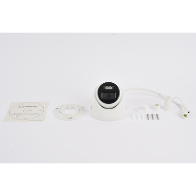 Turret IP 4 Megapixel / Imagen a Color 24/7 / PoE / Lente 2.8 mm / Luz Blanca 30 mts / Exterior IP67 / WDR 120 dB / H.265+ / ONVIF - Image 4