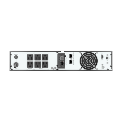UPS Rack / 1500 VA / 1350 W / Línea Interactiva / Onda Senoidal Pura / LiFePO4 / 2 UR / 6 Tomas NEMA 5-15R - Image 4