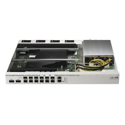 Router Cloud Core / CPU 16 núcleos 2.0 GHz / 12x SFP28 25 Gbps / 2x QSFP28 100 Gbps / PSU redundante hot-swap - Image 4