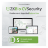 Licencia de Software / Administración de 5 Dispositivos / Tiempo y Asistencia / Control de Acceso / Paneles InBio e InBioPro