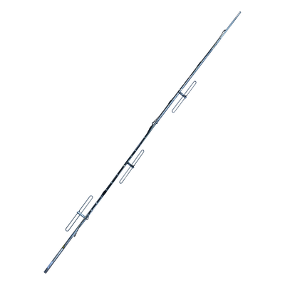 Antena base / 4 Dipolos / 144-160 MHz / 6/9 dBi / 500W / Aluminio