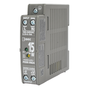 Fuente de Alimentación Conmutada / 24 Vdc / 15 W / Riel DIN / Entrada Universal 100-240 Vac