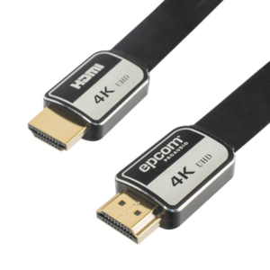 Cable HDMI / 32.81 pies (10m) / 2.0 / 18Gbps / 4K@60Hz / Plano / Chapado en Oro