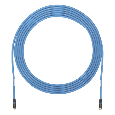 Cable de Zona U/UTP Cat6A / 23 AWG Sólido / CMP Plenum / 30.48 m (100 ft) / Conectores Modulares TX6A 10Gig