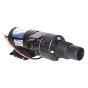 Bomba Maceradora / 12 Vcd / Caudal 43 l/min a 3 m / Altura Máxima 6 m / Entrada 38 mm (1½") / Descarga 25 mm (1") / Autocebante 0,6 m
