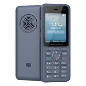 Teléfono IP Wi-Fi Inalámbrico / Wi-Fi 6 Doble Banda / IP69K / Batería 3000 mAh / 4 Vías Conferencia / Bluetooth / USB-C