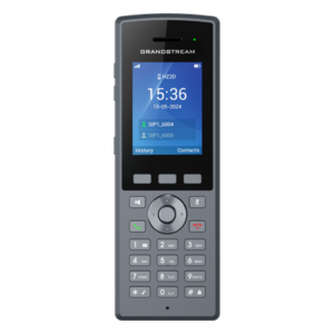 Teléfono IP Inalámbrico DECT / Alcance 400 m (1312.3 ft) Exteriores / IP67 / 20 Cuentas SIP / Pantalla TFT LCD 2.4 Pulgadas / Audio Full HD / Batería 2000 mAh