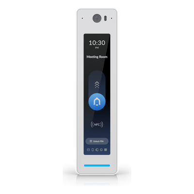 Lector de Acceso IP / 2 Megapixel / NFC / PIN / Reconocimiento Facial / PoE / Intercomunicador Bidireccional / IP55 / Pantalla Táctil 4.7"