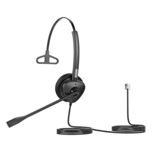 Diadema Monoaural / Audio HD Wideband / Cancelación Pasiva de Ruido / Brazo Ajustable 260° / Conexión RJ9 / Diseño Ultraligero 73 g