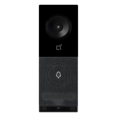 Videoportero IP / 5 Megapixel + 2 Megapixel / Ángulo 150° / Detección de Paquetes / Escaneo QR / PoE 802.3at / IP66 / IK08