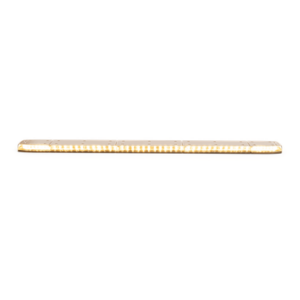 Torreta de Advertencia LED / 48 pulgadas (121.9 cm) / 129 LEDs / Ámbar / Montaje Permanente / Perfil Bajo 1.3 pulgadas (3.3 cm)