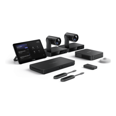 Sistema de Videoconferencia / 9 Cámaras PTZ 4K / Zoom Óptico 12x / Panel Táctil 11.6" / Intel Core i5 11va Gen / Salas Grandes