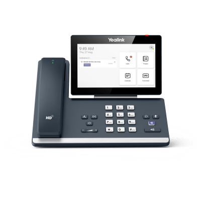 Teléfono IP Empresarial / Pantalla Táctil 7 Pulgadas / Bluetooth 5.2 / Wi-Fi Dual Band / PoE / Microsoft Teams Nativo - Image 2