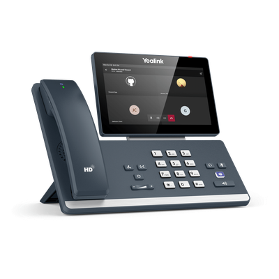 Teléfono IP Empresarial / Pantalla Táctil 7 Pulgadas / Bluetooth 5.2 / Wi-Fi Dual Band / PoE / Microsoft Teams Nativo - Image 4
