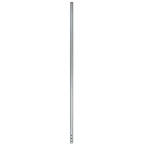 Poste de Esquina de Acero Galvanizado / Diámetro 1" / Longitud 100cm / Forma Redonda / Espacio para 5 Aisladores Esquina / Incluye Tapa / Peso 0.8 KG