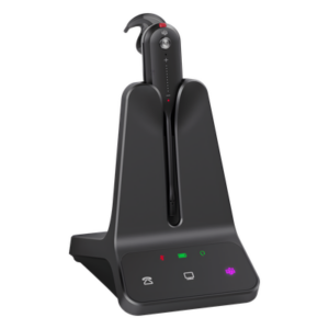 Auricular DECT Inalámbrico / Alcance 185 m (607 ft) / Certificación Teams / Cancelación de Ruido Acoustic Shield / Multi-Dispositivo / 8 Horas Conversación