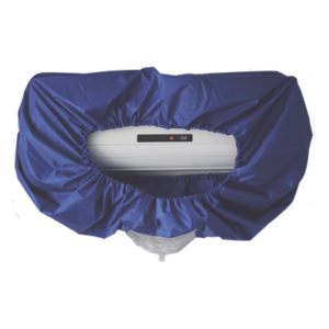 Cubierta Protectora para Aire Acondicionado Exterior / Material PU Impermeable / Circunferencia 3.2 m (10.5 ft) / Drenaje Externo / Correa Elástica de Seguridad / Peso 0.57 kg