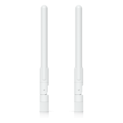 Par de Antenas Omnidireccionales / Doble Banda / 2.4 GHz 3 dBi / 5 GHz 4 dBi / IPX6 / 6.1 x 0.6 x 0.6 pulgadas - Image 2