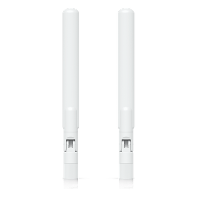 Par de Antenas Omnidireccionales / Doble Banda / 2.4 GHz 3 dBi / 5 GHz 4 dBi / IPX6 / 6.1 x 0.6 x 0.6 pulgadas - Image 3