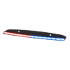 Luz de Advertencia Interior / 144 LED / Tricolor Rojo/Azul/Ámbar / Montaje en Vidrio Trasero / 12-24V / SAE J595 Clase I