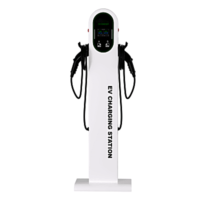 Estación de Carga EV / Tipo Pedestal / Doble Conector Tipo 1 / 48 A / 11.5 kW por Puerto / Pantalla LCD 4.3 in (10.9 cm) / RFID / IP54 - Image 2