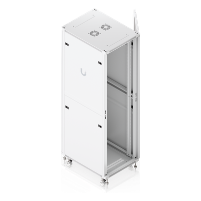 Gabinete Rack de Piso / 42U / 600 x 800 mm (23.6 x 31.5') / Capacidad 800 kg (1,763.7 lb) / Puerta Vidrio Templado / Ventiladores Integrados - Image 5