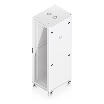 Gabinete Rack de Piso / 42U / 600 x 800 mm (23.6 x 31.5') / Capacidad 800 kg (1,763.7 lb) / Puerta Vidrio Templado / Ventiladores Integrados - Image 6