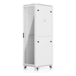 Gabinete Rack de Piso / 42U / 600 x 800 mm (23.6 x 31.5') / Capacidad 800 kg (1,763.7 lb) / Puerta Vidrio Templado / Ventiladores Integrados