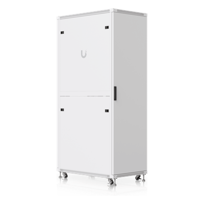 Gabinete Rack de Piso / 42U / 600 x 1000 mm (23.6 x 39.4') / Carga 800 kg (1763.7 lb) / Ventiladores con Sensor Térmico / Puerta Vidrio Templado / Ruedas Bloqueables - Image 3