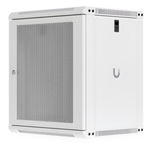 Gabinete Rack 12U / 550x450 mm / Montaje Pared / Puerta Perforada / 2 pies (635 mm) Alto