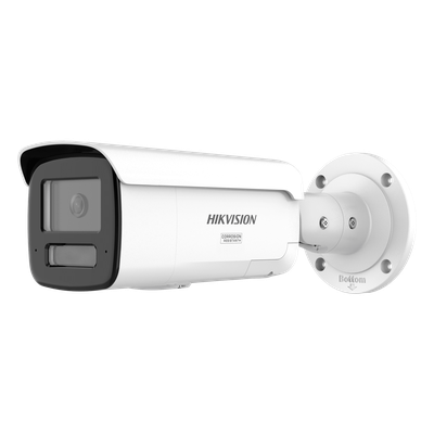 Cámara IP Bala / 12 Megapixel UHD 4608×2592 / Smart Hybrid Light / Clasificación Persona-Vehículo Deep Learning / WDR 120 dB / IP67 NEMA 4X / Audio Dual-Mic