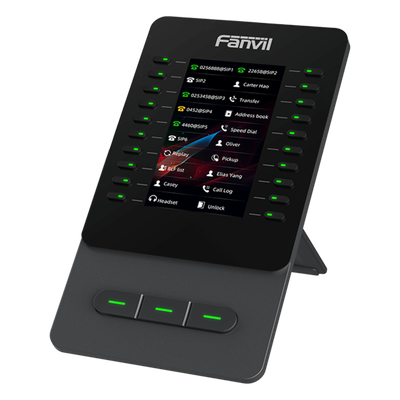 Módulo de Expansión IP / Pantalla Color 4.3 Pulgadas / 60 Teclas DSS Programables / USB Tipo-C / Cascada hasta 4 Unidades / Soporte Ajustable 40° y 45° - Image 3