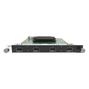 Tarjeta de Salida HDMI / 4 Puertos / HDMI 1.3 y 1.4 / 4K@60Hz / Single Link / Serie H