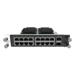 Tarjeta de envío LED 4K / 16 puertos RJ45 Gigabit / 2 puertos STP / 10.4M píxeles / 2 slots