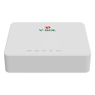 ONU Bridge / Dual GPON-EPON / 1x SC/APC PON / 1x LAN Gigabit / 1x CATV / Triple Play / 130x100x30 mm (5.1x3.9x1.2 in) - Image 2