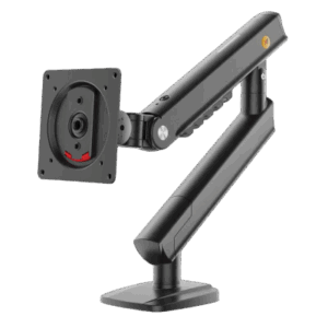 Soporte de Brazo Ergonómico para Monitor / 17"-32" / Carga 2-7 kg / Ajuste de Altura 419 mm / Rotación ±90° / VESA 75×75 y 100×100