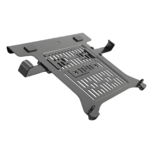 Soporte Ergonómico para Laptop / Compatible 13"-17" / Ajuste de Grosor 5-21 mm (0.2"-0.82") / Mecanismo Deslizante / Kit de Montaje Completo
