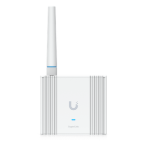 Gateway Inalámbrico / SuperLink 2 km (1.2 mi) / 96 Clientes / Bluetooth 5.2 / PoE o USB-C / Montaje Pared o Riel DIN