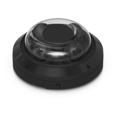 Cámara Multisensor IP / 32 MP (4 × 8 MP) / Zoom Óptico 2.33× / IR 20 m (65.6 ft) / PoE++ / IP66 / IK10