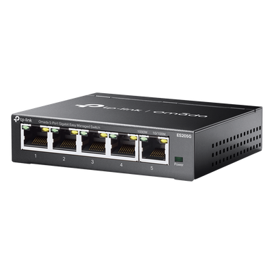 Switch Gestionado SDN / 5 Puertos Gigabit / 10 Gbps Capacidad Switching / 7.4 Mpps Forwarding Rate / Fanless / VLAN 802.1Q / QoS 8 Colas - Image 3