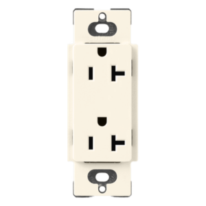 Contacto Dúplex de Pared / 20 A / 125 V / Terminales Laterales o Push-In / Acabado Satin Colors / Sin Tamper-Resistant