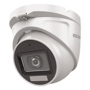 Cámara Turret TURBOHD / 2 Megapixel / Dual Light 30 m (98.4 ft) IR + 20 m (65.6 ft) Luz Blanca / Audio Integrado / IP66 / Metal