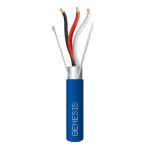 Cable Multiconductor Blindado / 3 x 18 AWG / 305 m (1000 ft) / Plenum CMP CL3P FPLP / Azul