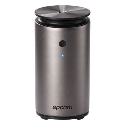 Difusor de Aromas Portátil / 20 ml / Atomización Sin Agua / Cobertura 45 m³ (1,589 ft³) / Batería Recargable Type-C / 3 Modos / Aluminio