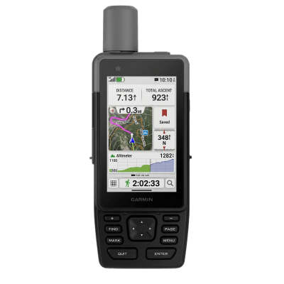 Navegador GPS Portátil / Pantalla Táctil 3.5" / Multibanda GNSS / IP67 y MIL-STD-810 / Batería 840 h / Memoria 64 GB / Wi-Fi y Bluetooth