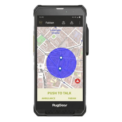 Radio PoC LTE / Pantalla HD+ 5.5" (14 cm) 500 Nits / Snapdragon 680 MCPTT / IP68 y MIL-STD-810H / Altavoz 103 dB / Android 14 / Licencia T.FLEX Smart 12 Meses - Image 2
