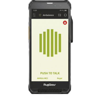 Radio PoC LTE / Pantalla HD+ 5.5" (14 cm) 500 Nits / Snapdragon 680 MCPTT / IP68 y MIL-STD-810H / Altavoz 103 dB / Android 14 / Licencia T.FLEX Smart 12 Meses - Image 3
