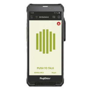 Radio PoC LTE / Pantalla HD+ 5.5" (14 cm) 500 Nits / Snapdragon 680 MCPTT / IP68 y MIL-STD-810H / Altavoz 103 dB / Android 14 / Licencia T.FLEX Smart 12 Meses
