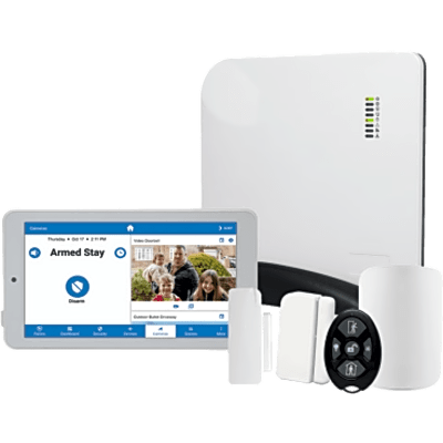 Panel de Alarma Inalámbrico / 96 Zonas / Celular Multicarrier y Wi-Fi 2.4 GHz / Z-Wave Plus / Receptor Encriptado de Largo Alcance / Frecuencias 433.92 MHz, 868/915 MHz