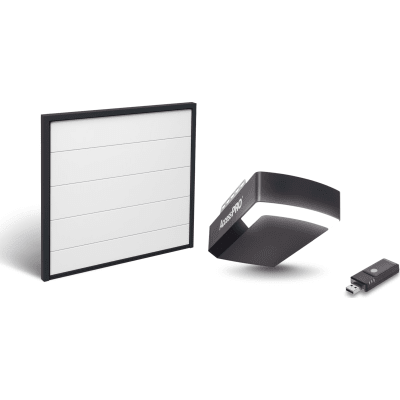 Kit Puerta de Garage 9x9 Pies (2.74 x 2.74 m) / Motor DC 1/2 HP / Insulada / Activación WiFi / Hasta 50 Controles / Lámina Calibre 26